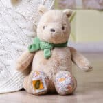 Toffee Moon personalised luxury cable baby blanket and Disney Classic Pooh Always and Forever soft toy Characters 5