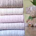 Toffee Moon personalised luxury cable baby blanket and Disney Classic Pooh Always and Forever soft toy Characters 6