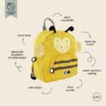 Personalised Trixie Bumblebee backpack Backpacks and Rucksacks 6