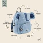 Personalised Trixie Elephant backpack Backpacks and Rucksacks 8