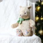 Hollyz personalised baby’s first Christmas luxury pure cashmere cream baby blanket Christmas Gifts 8