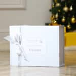 Hollyz personalised baby’s first Christmas luxury pure cashmere cream baby blanket Christmas Gifts 10