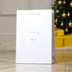 Hollyz personalised baby’s first Christmas luxury pure cashmere cream baby blanket Christmas Gifts 11