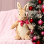 Hollyz personalised baby’s first Christmas luxury pure cashmere pink baby blanket Christmas Gifts 7