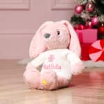 Personalised Max & Boo large Christmas Snowflake bunny soft toy Christmas Gifts 7