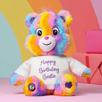 Personalised Care Bears Friends Forever Bear Plush Soft Toy Birthday Gifts