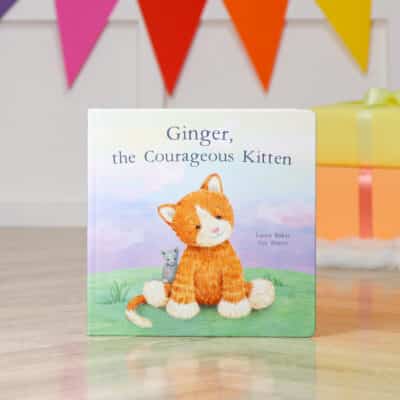 Jellycat Ginger the Courageous Kitten Book Book & Soft Toy Gift Sets