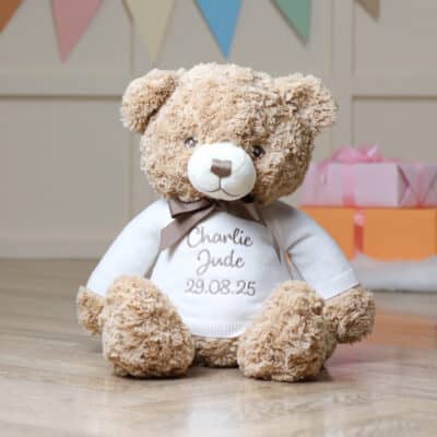 Personalised keeleco bramble recycled extra large teddy bear Birthday Gifts