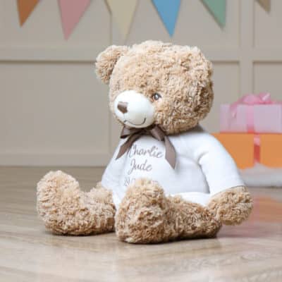 Personalised keeleco bramble recycled extra large teddy bear Birthday Gifts 2