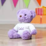 Personalised Aurora Lavender Gelato Bear Soft Toy Aurora 5