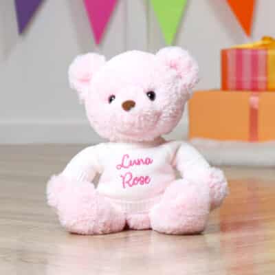 Personalised Aurora Strawberry Gelato Bear Soft Toy Aurora