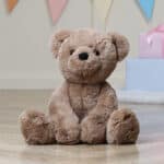 Personalised Aurora Avery Bear Taupe Soft Toy Aurora 4