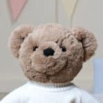 Personalised Aurora Avery Bear Taupe Soft Toy Aurora 6