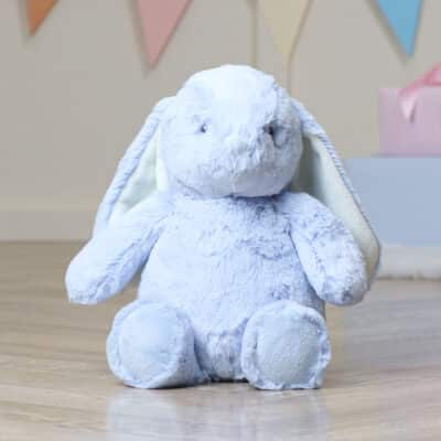 Personalised Aurora Ebba Dewey Rabbit Sky Blue Soft Toy Aurora 3