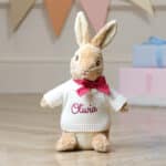 Personalised Flopsy Bunny signature collection large soft toy Birthday Gifts 3