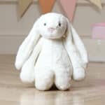 Personalised Jellycat large cream bashful bunny soft toy Baby Shower Gifts 4