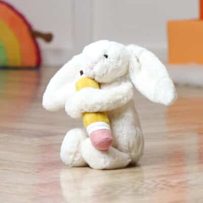 Jellycat bashful bunny with pencil small soft toy Birthday Gifts 2