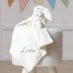Personalised Jellycat bashful bunny cream soother Comforters and Soothers 3