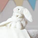 Personalised Jellycat bashful bunny cream soother Comforters and Soothers 4