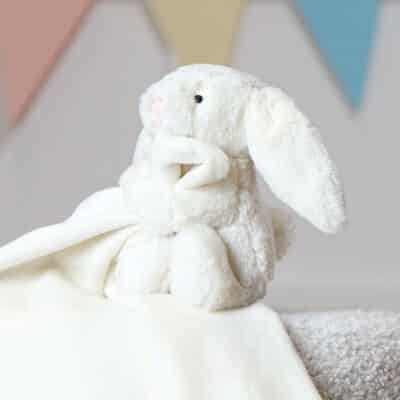 Personalised Jellycat bashful bunny cream soother Comforters and Soothers 2