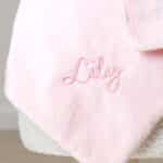 Personalised Jellycat bashful bunny baby pink soother Comforters and Soothers 5