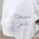 Personalised Jellycat bashful bunny silver soother Comforters and Soothers 5