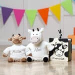 Personalised Jellycat Mooliet Cow and If I were a calf book gift set Book & Soft Toy Gift Sets 9