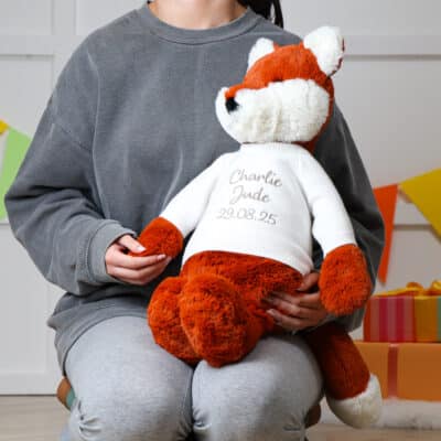Personalised Jellycat HUGE bashful fox cub soft toy Christmas Gifts