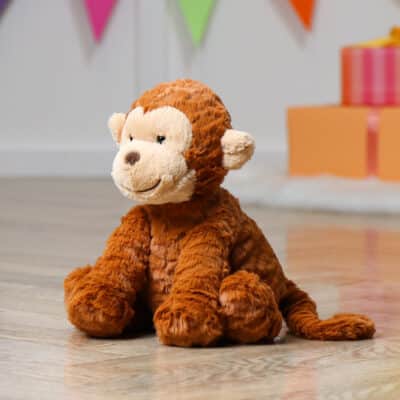 Personalised Jellycat fuddlewuddle monkey soft toy Jellycat 2
