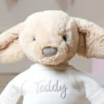 Personalised Jellycat bashful luxe puppy Orlando Jellycat 6