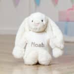 Personalised Jellycat cream bashful bunny soft toy Baby Shower Gifts 3