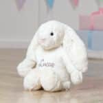 Personalised Jellycat cream bashful bunny soft toy Baby Shower Gifts 6