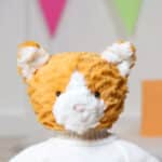 Personalised Jellycat fuddlewuddle cat and Ginger the courageous kitten book gift set Jellycat 6
