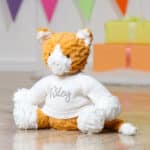 Personalised Jellycat fuddlewuddle ginger cat soft toy Jellycat 6