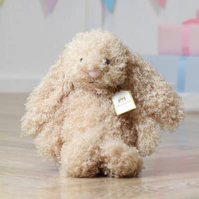 Personalised Jellycat bashful luxe bunny curly Easter Gifts 3