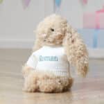 Personalised Jellycat bashful luxe bunny curly Easter Gifts 7
