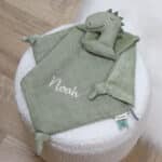 Personalised Trixie Mr Dino Bliss Sage Comforter Comforters and Soothers 3