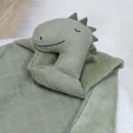 Personalised Trixie Mr Dino Bliss Sage Comforter Comforters and Soothers 4