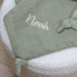 Personalised Trixie Mr Dino Bliss Sage Comforter Comforters and Soothers 5