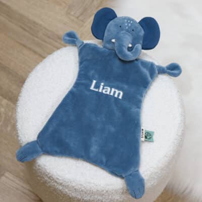 Personalised Trixie Mrs Elephant Baby Comforter Comforters and Soothers 2