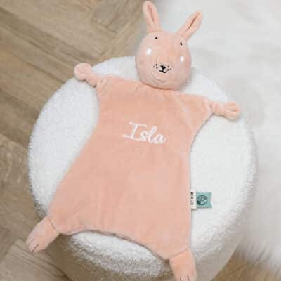 Personalised Trixie Mrs Rabbit Baby Comforter Comforters and Soothers