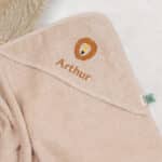 Personalised Trixie Aura Lion hooded towel Bath Time 3