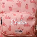 Personalised Trixie Charming Cat printed Backpack Backpacks and Rucksacks 5