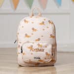 Personalised Trixie Lively Lion printed Backpack Backpacks and Rucksacks 3