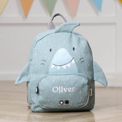 Personalised Trixie Shark backpack Backpacks and Rucksacks