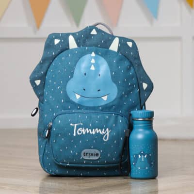 Personalised Trixie Triceratops backpack Backpacks and Rucksacks