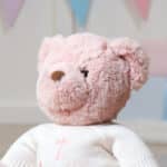 Personalised Aurora Christening, Baptism, Naming Day Avery Bear Soft Toy Aurora 7