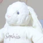 Personalised Aurora Ebba Dewey Rabbit Cream Soft Toy Aurora 6