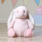 Personalised Aurora Ebba Dewey Rabbit Rose Pink Soft Toy Aurora 4