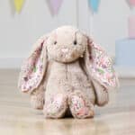 Personalised Jellycat blossom beige ‘petal’ bunny soft toy Birthday Gifts 4